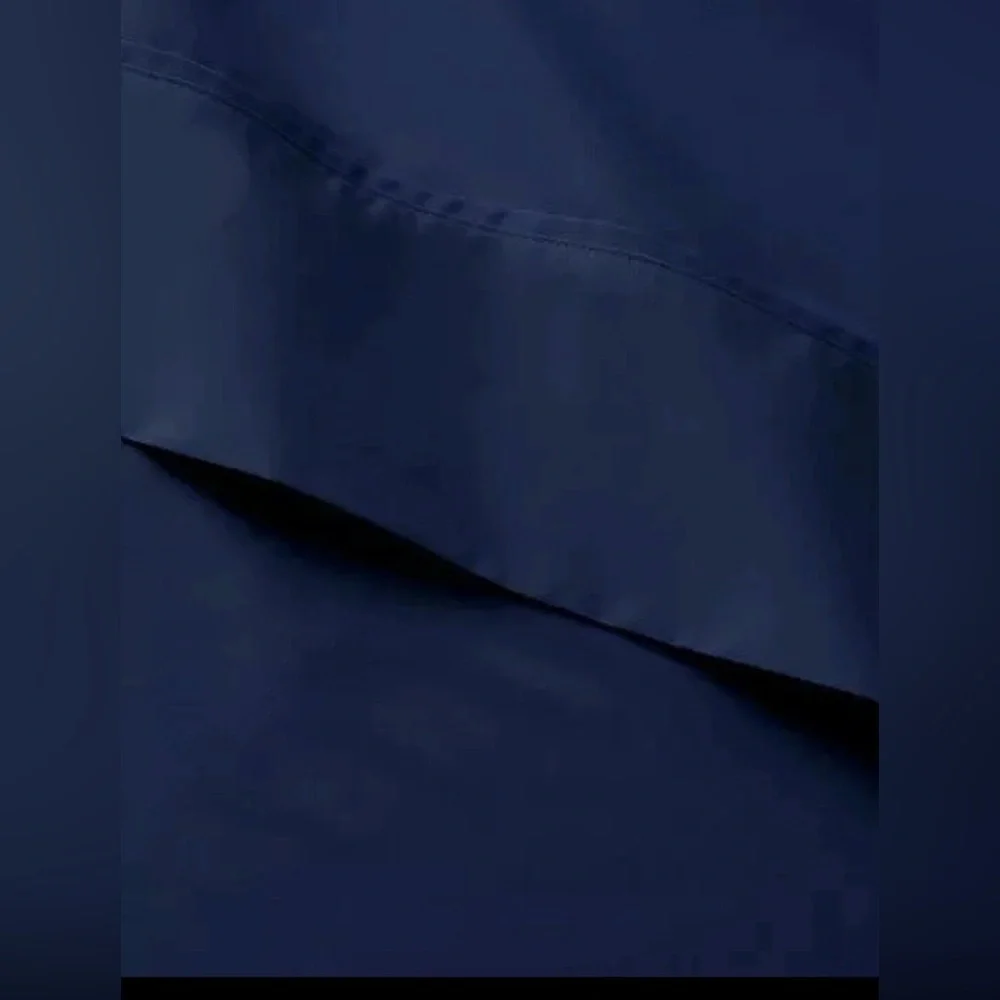 $90 NEW RALPH LAUREN HOME TWIN FLAT SHEET 464 TC POLO NAVY